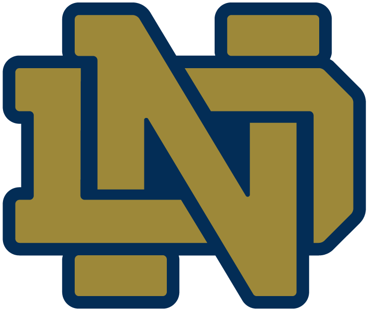 Notre Dame Fighting Irish 1994-Pres Alternate Logo v12 diy DTF decal sticker